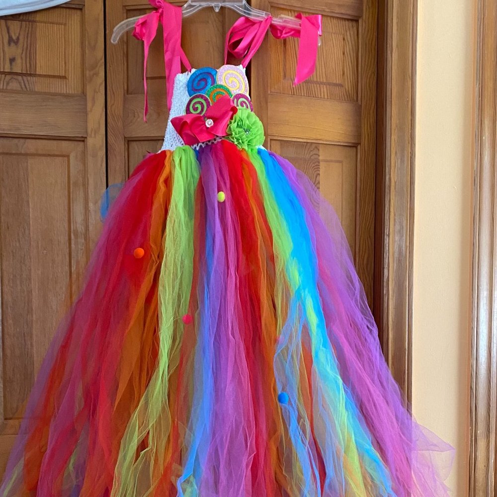 Tutu Dreams Rainbow Candy Tutu Dress